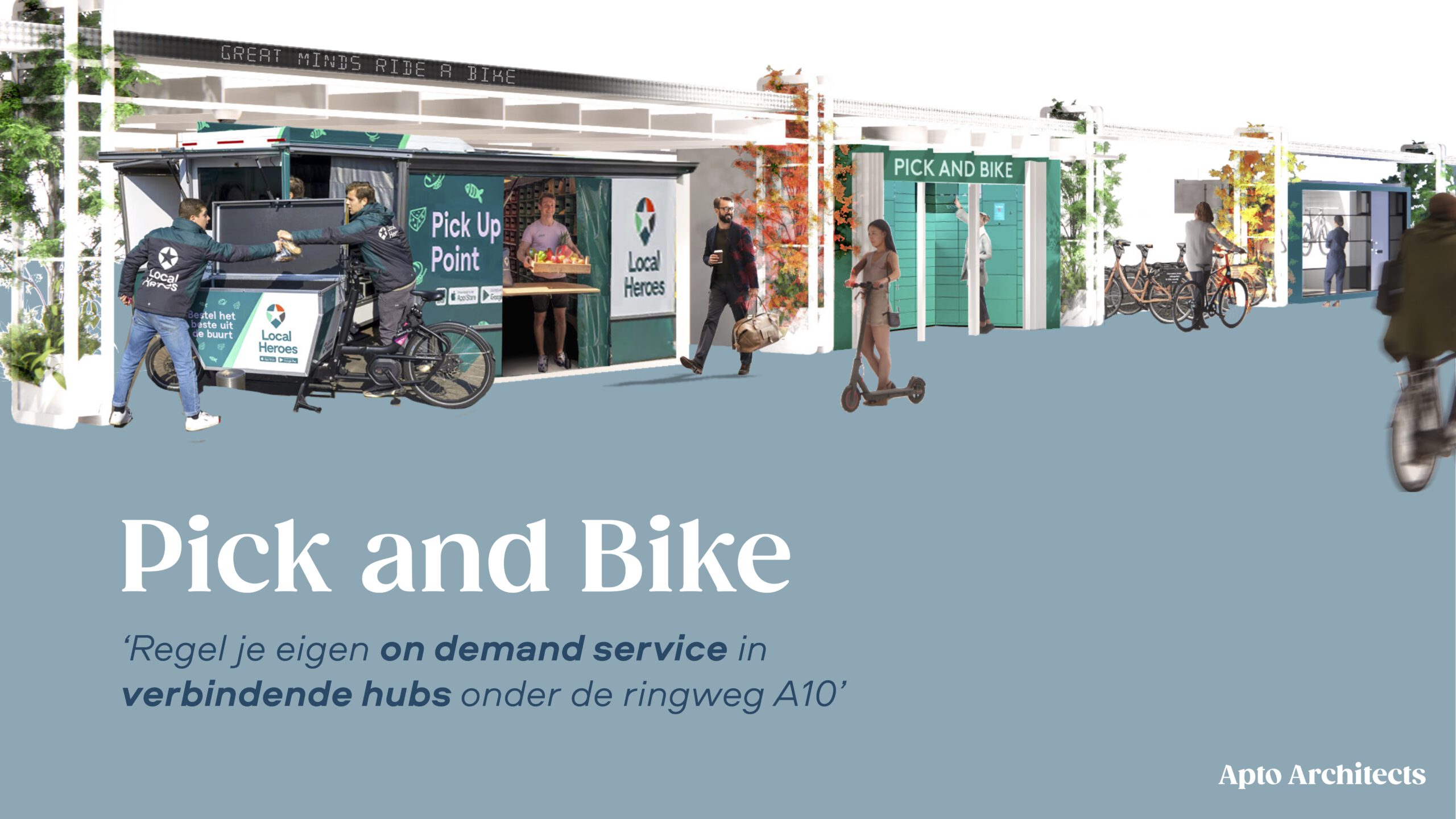 Apto – pick and bike servicehubs