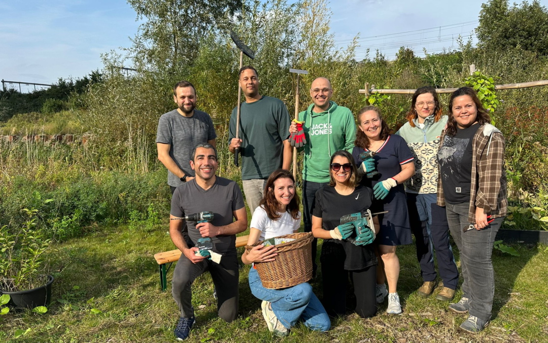 Vrijwilligerswerk in de Zuidas Community Garden