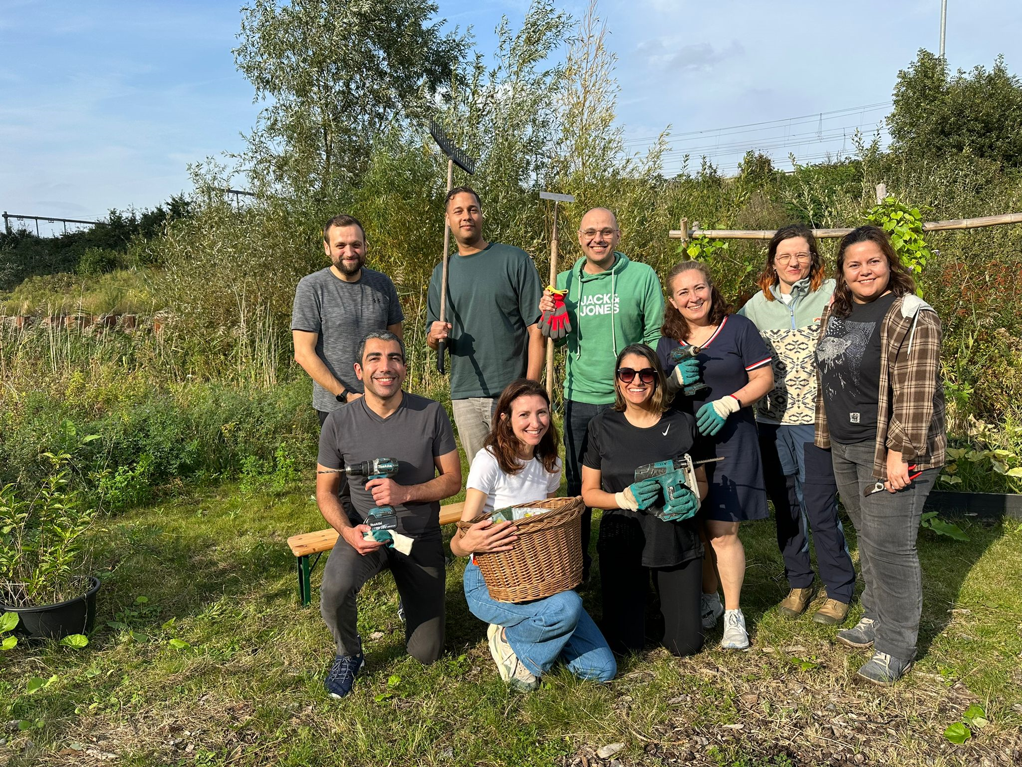 Vrijwilligerswerk in de Zuidas Community Garden